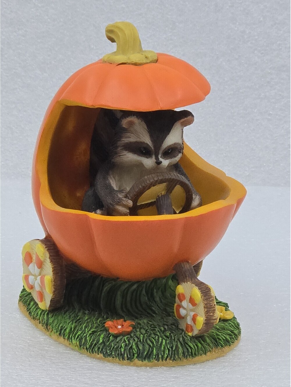 Charming Tails 2000 Fitz And Floyd Jack O Lantern Jalopy 85/410